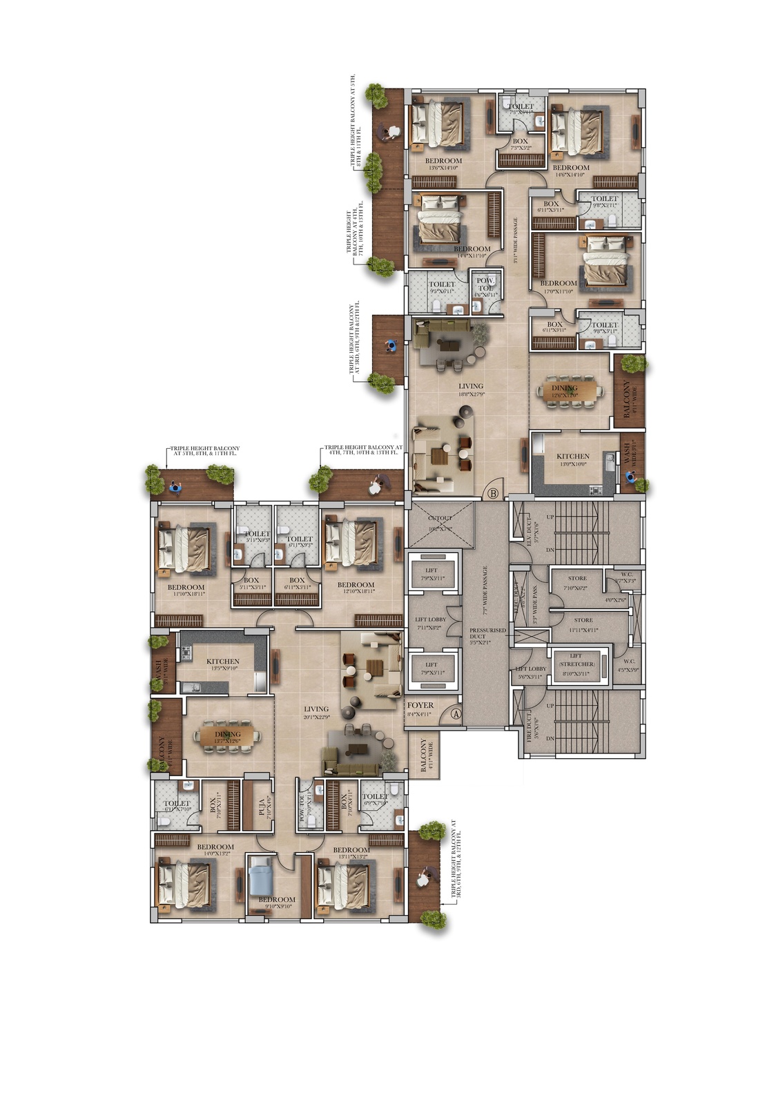 Typical Floor Plan